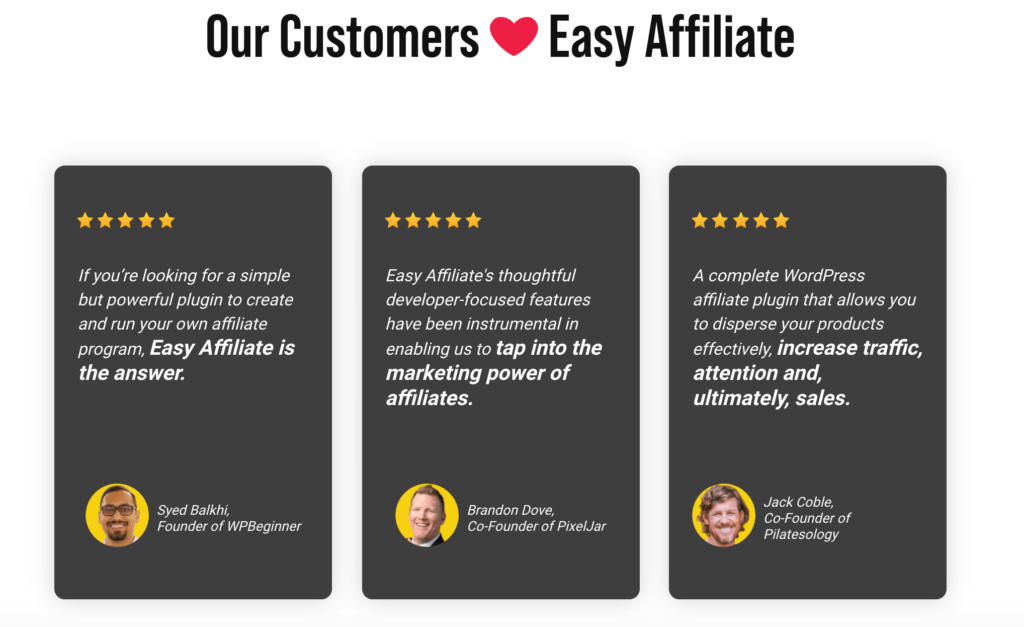 How to get more customer testimonials.