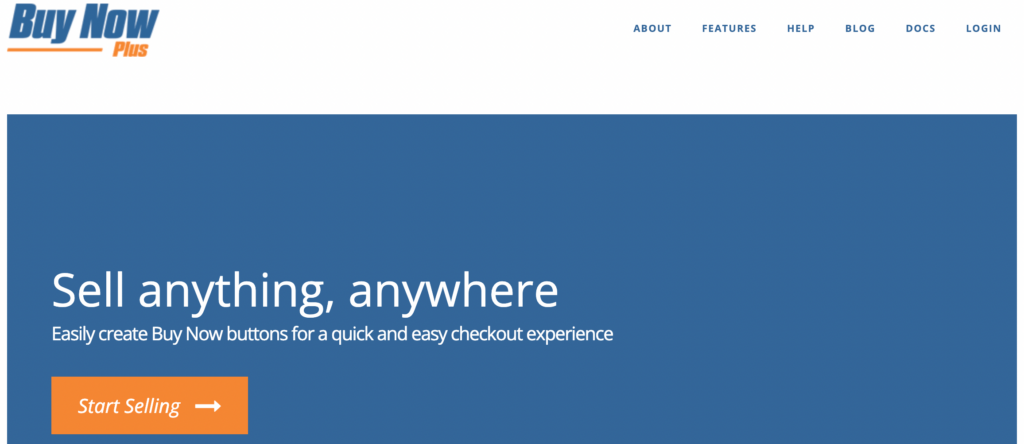 The Buy Now Plus plugin homepage.