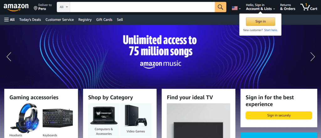 You can sell a physical product online through Amazon.
