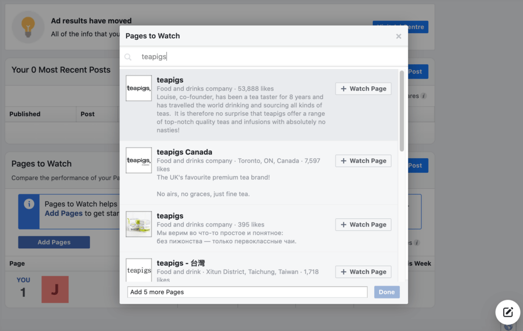 The Facebook Insights dashboard can help you increase sales.