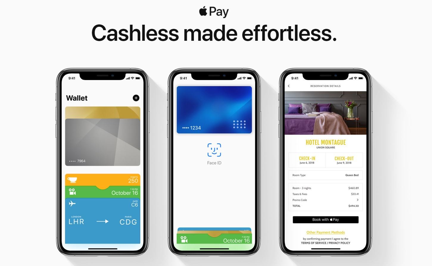 Apple Pay homepage