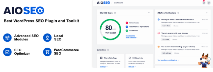 The AIOSEO WordPress plugin.