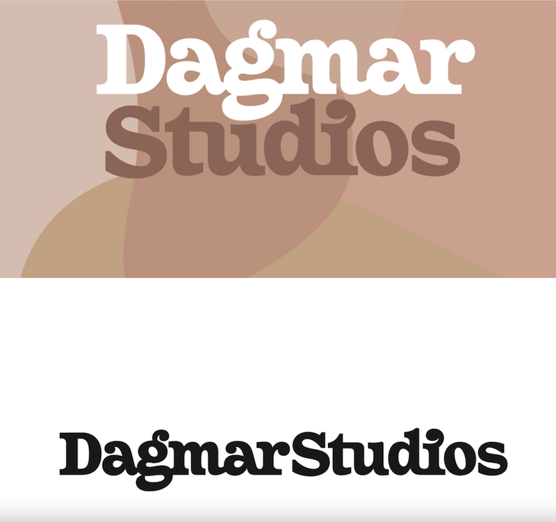 Dagmar Studios logo for graphic design. 